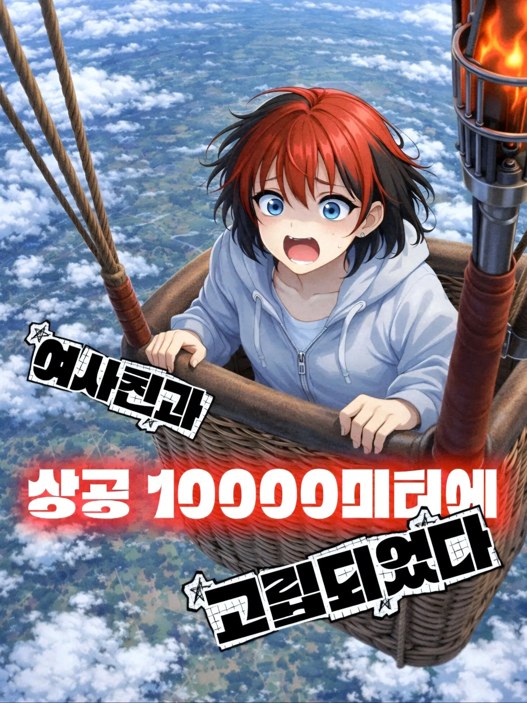 StubbyDaug3083의 여사친과 상공 10km에 고립됬다?