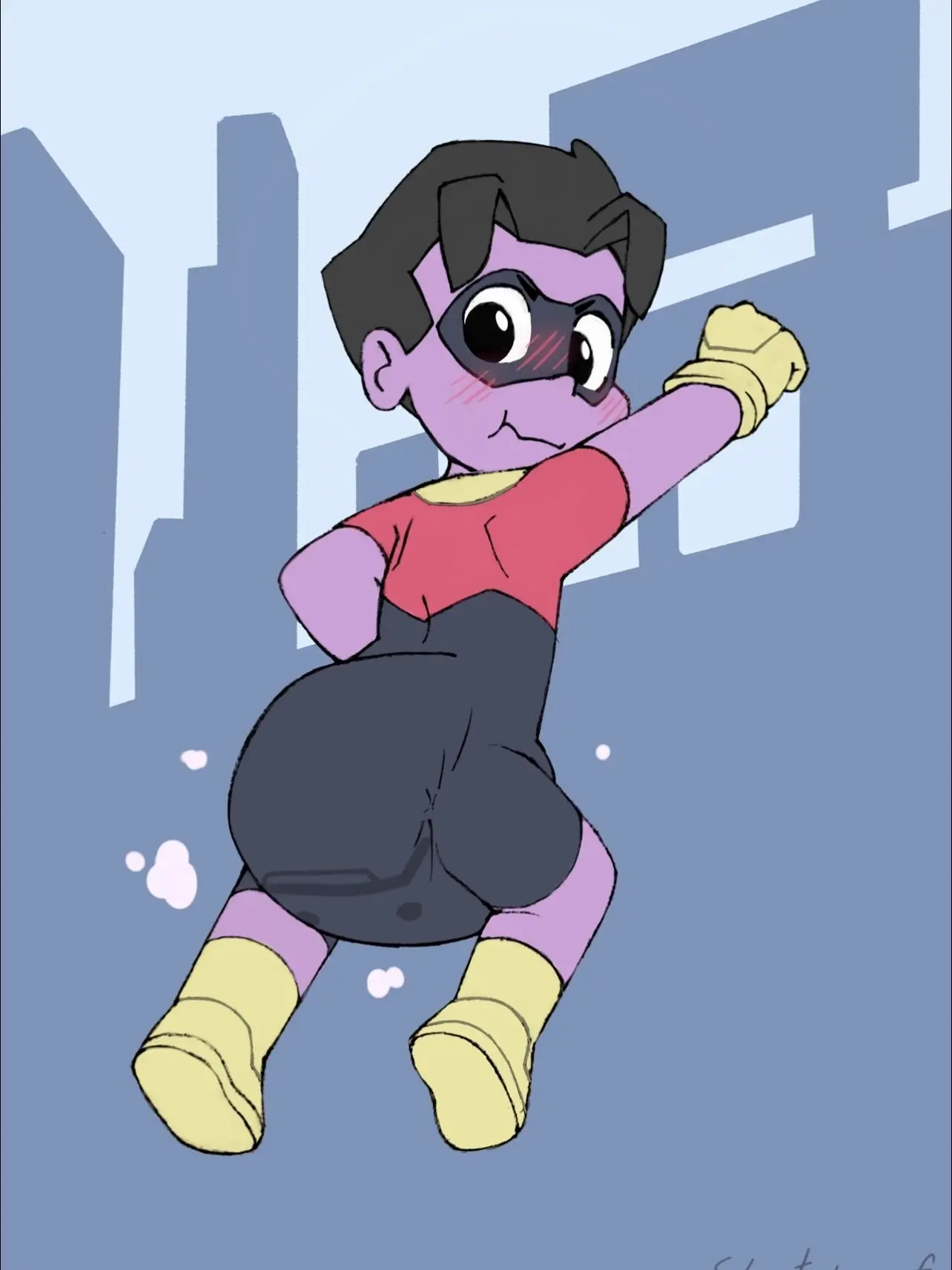 Crinklcoop의 Diapered Omni Kid