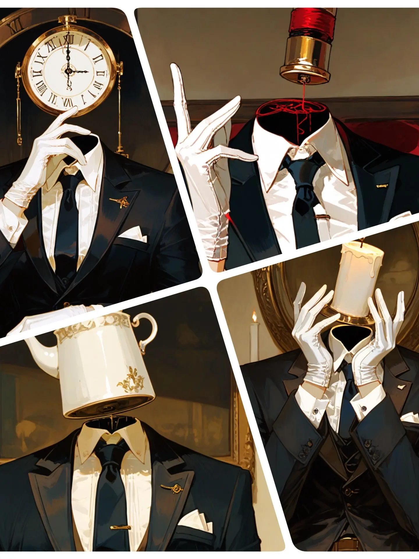 Ena-34의 {{user}}'s Doting Inhuman Butlers