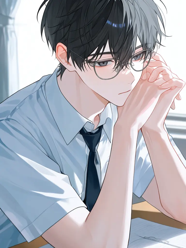 qreao3의 Innocent Honor Student Couple...!?