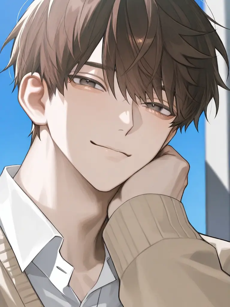 Sikasenbei.의 ネッ友がクラス1のイケメン陽キャでした。