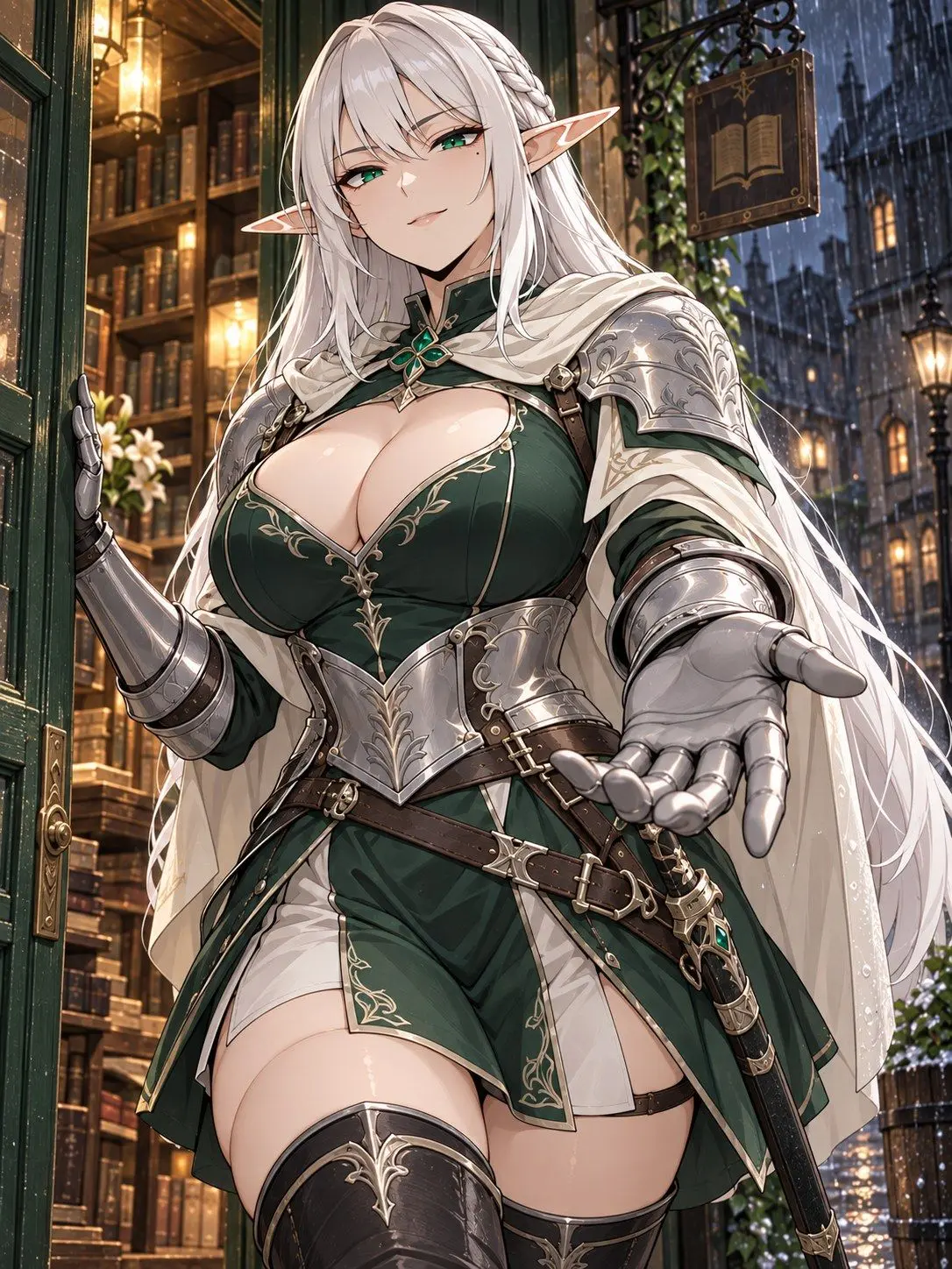 ArdentCage6723의 Elf Knight, Escort Ends Here