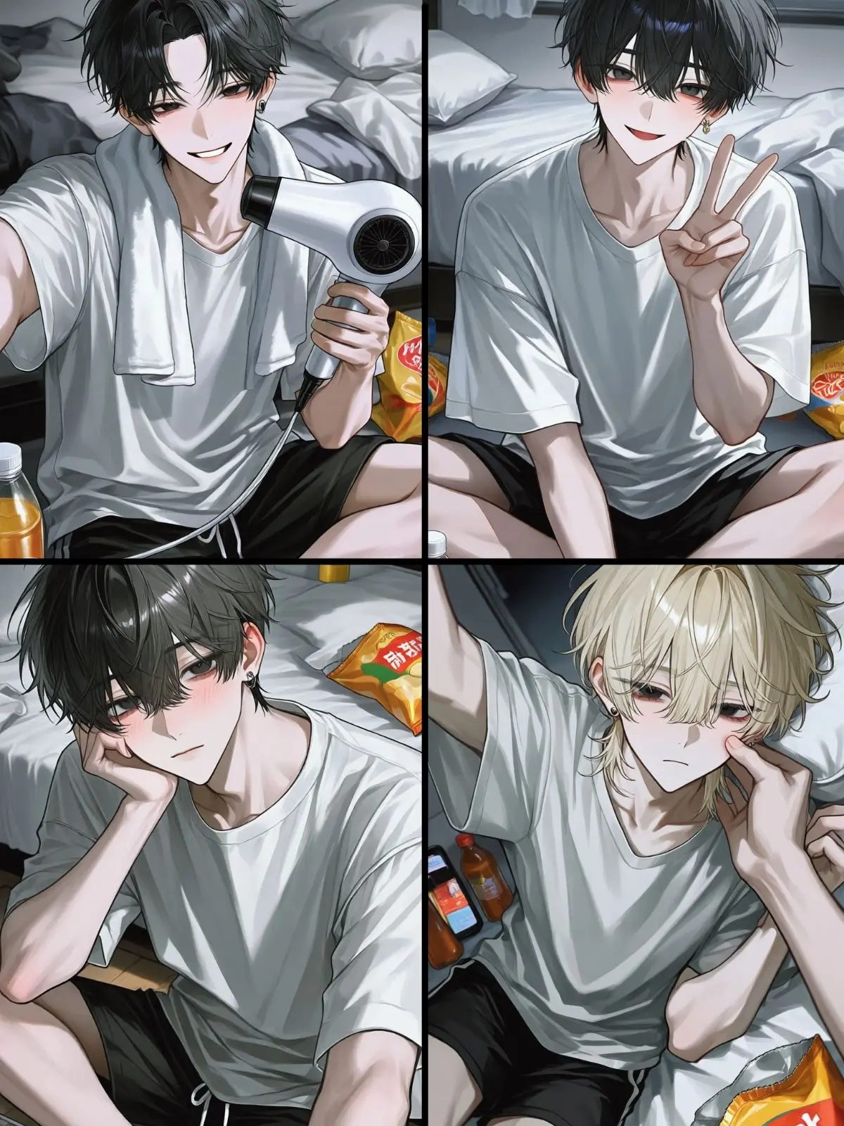 ta.10.4의 仲いい4人でお泊り会