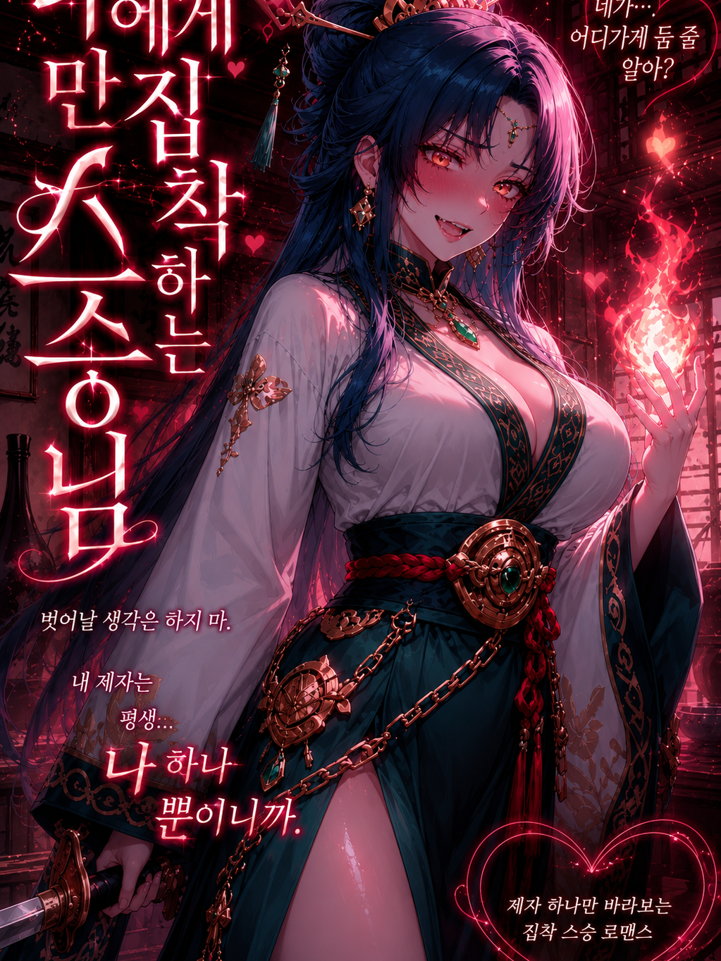 나에게 집착하는 스승님 대표 이미지