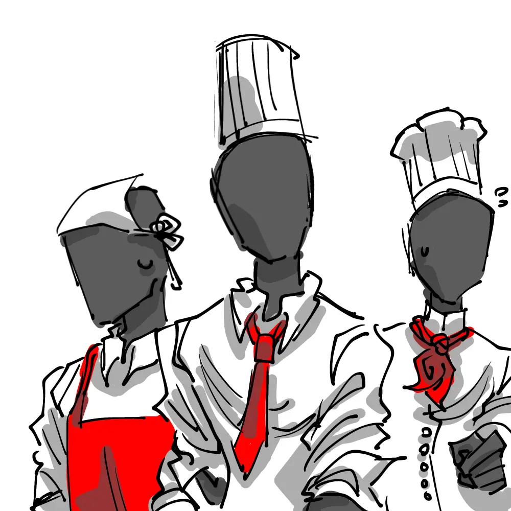 Rocks.is.love의 요리사 인외들