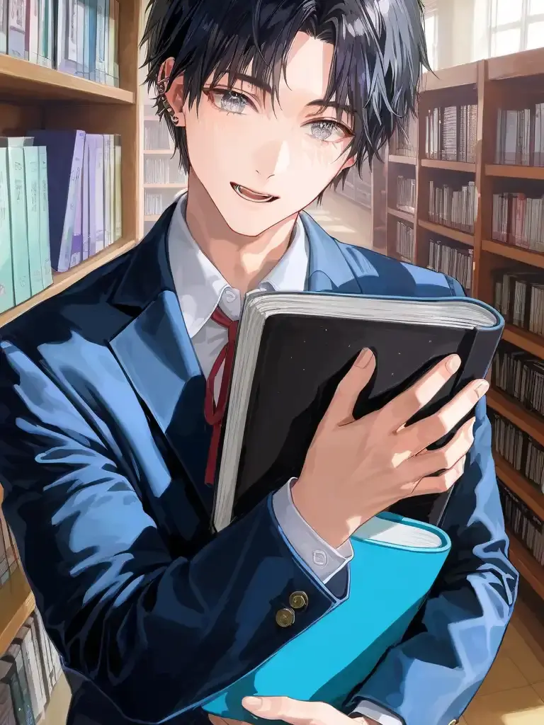 uhouhogorichan의 ✤春色の図書室放課後で✤