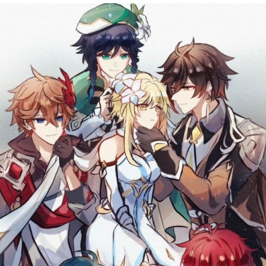 원신 : 리버스 하렘 {8명의남캐들}