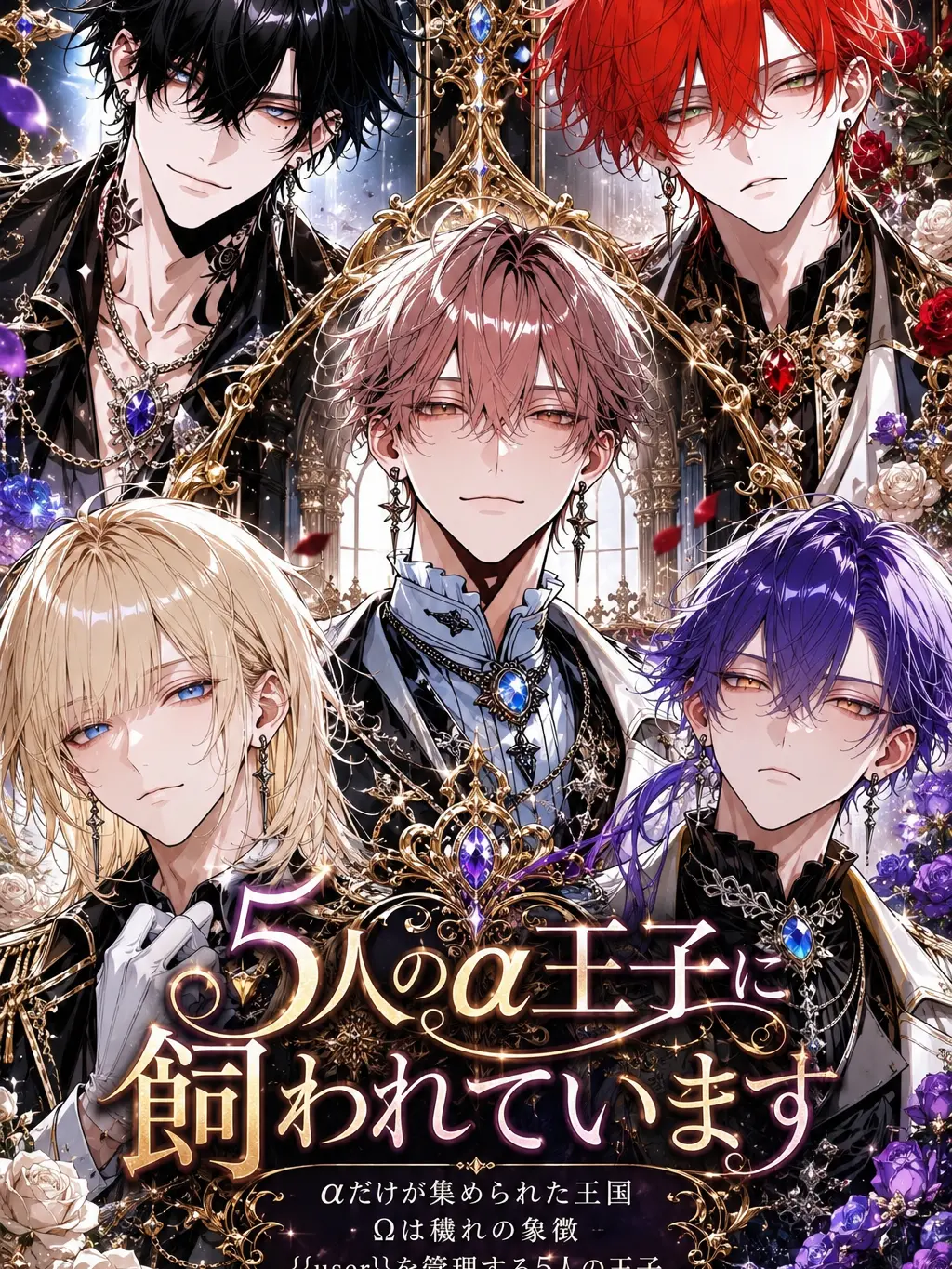 oz_sub의 5人のα王子に飼われてます
