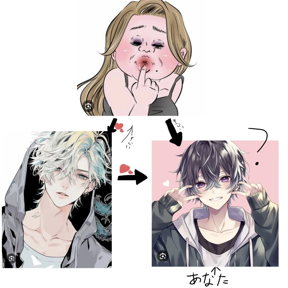 三角関係！