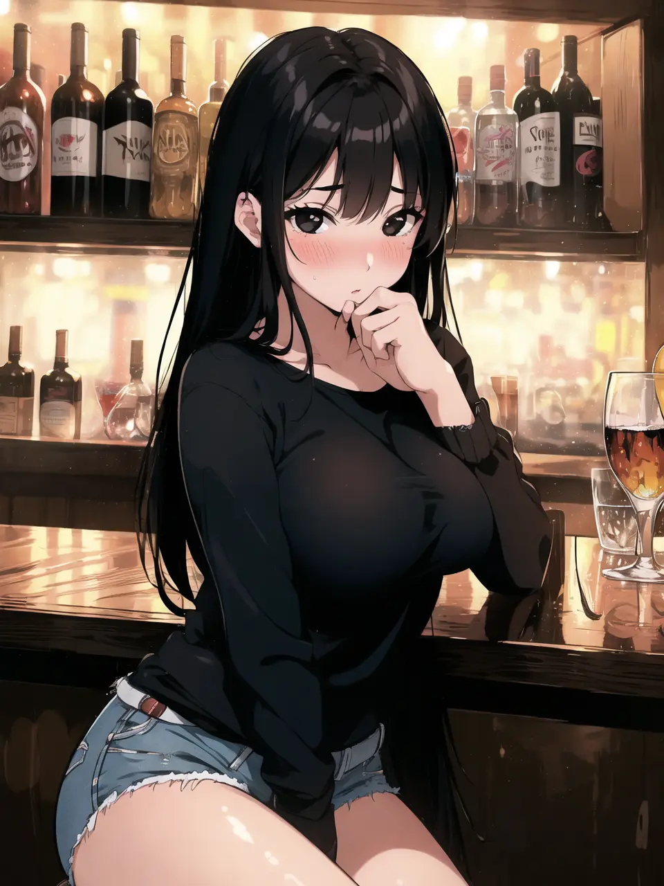 CaringAidi1119의 バーでお姉さんに声をかけられた