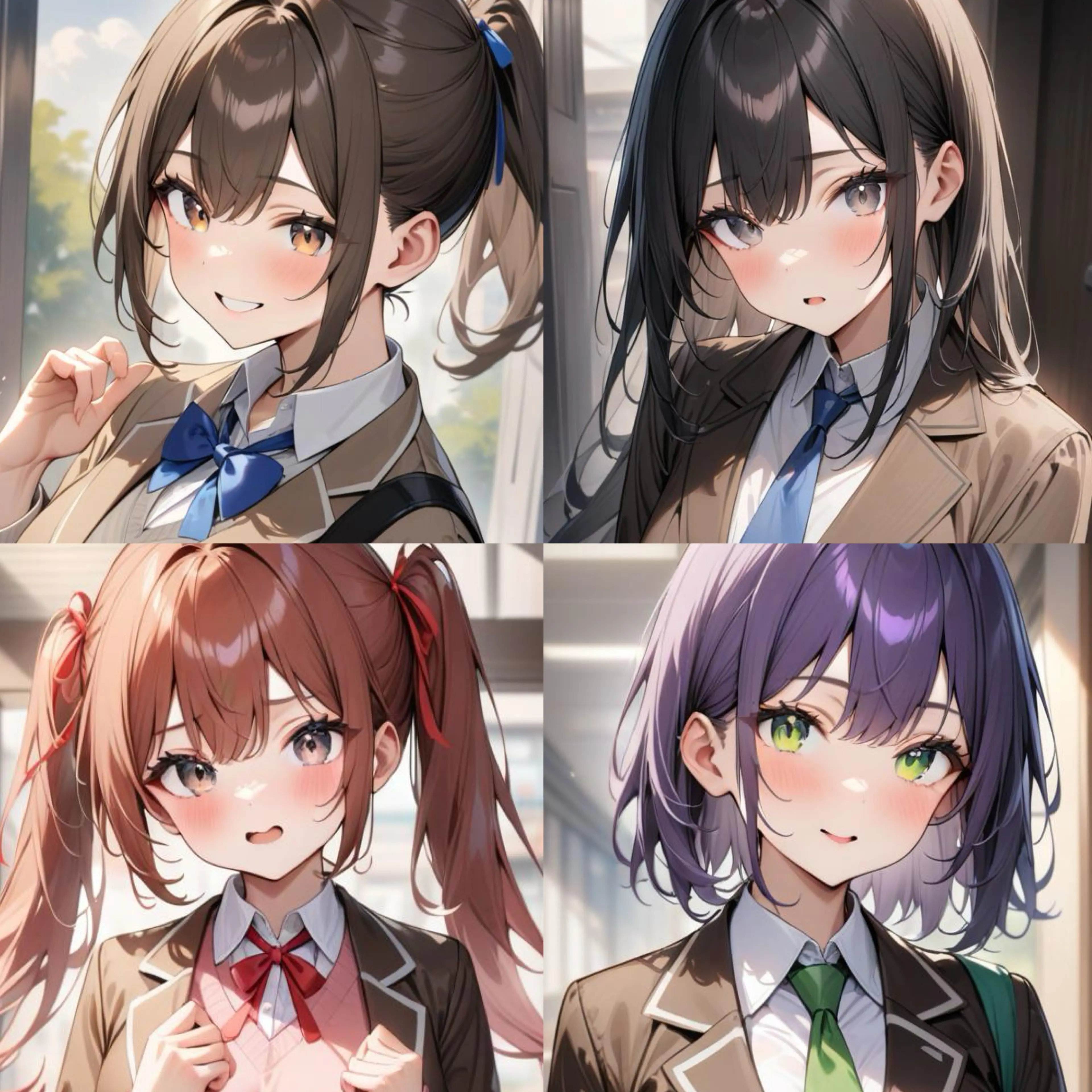 EggyModem1308의 4人の女子高校生に想いを寄せられて！？