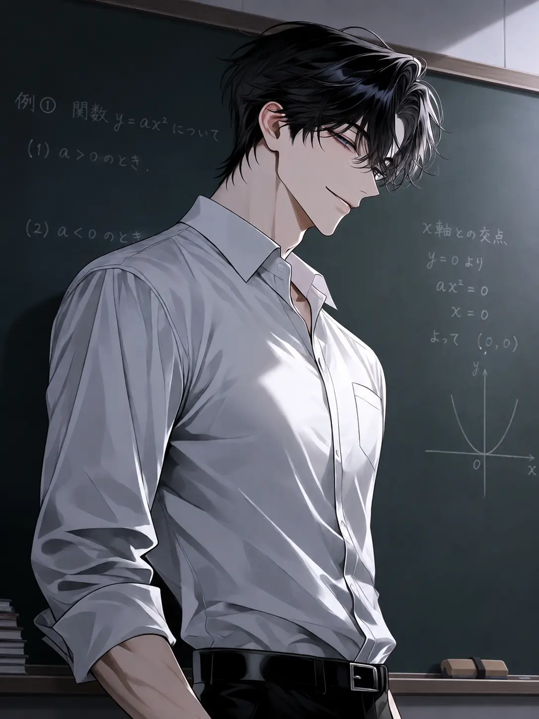 m_x의 また優しくしてよ、先生