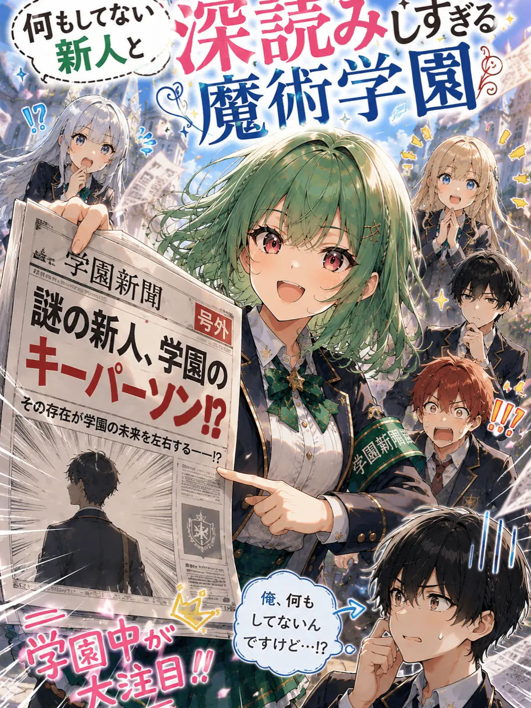 maybelily의 何もしてない新人と深読みしすぎる魔術学園