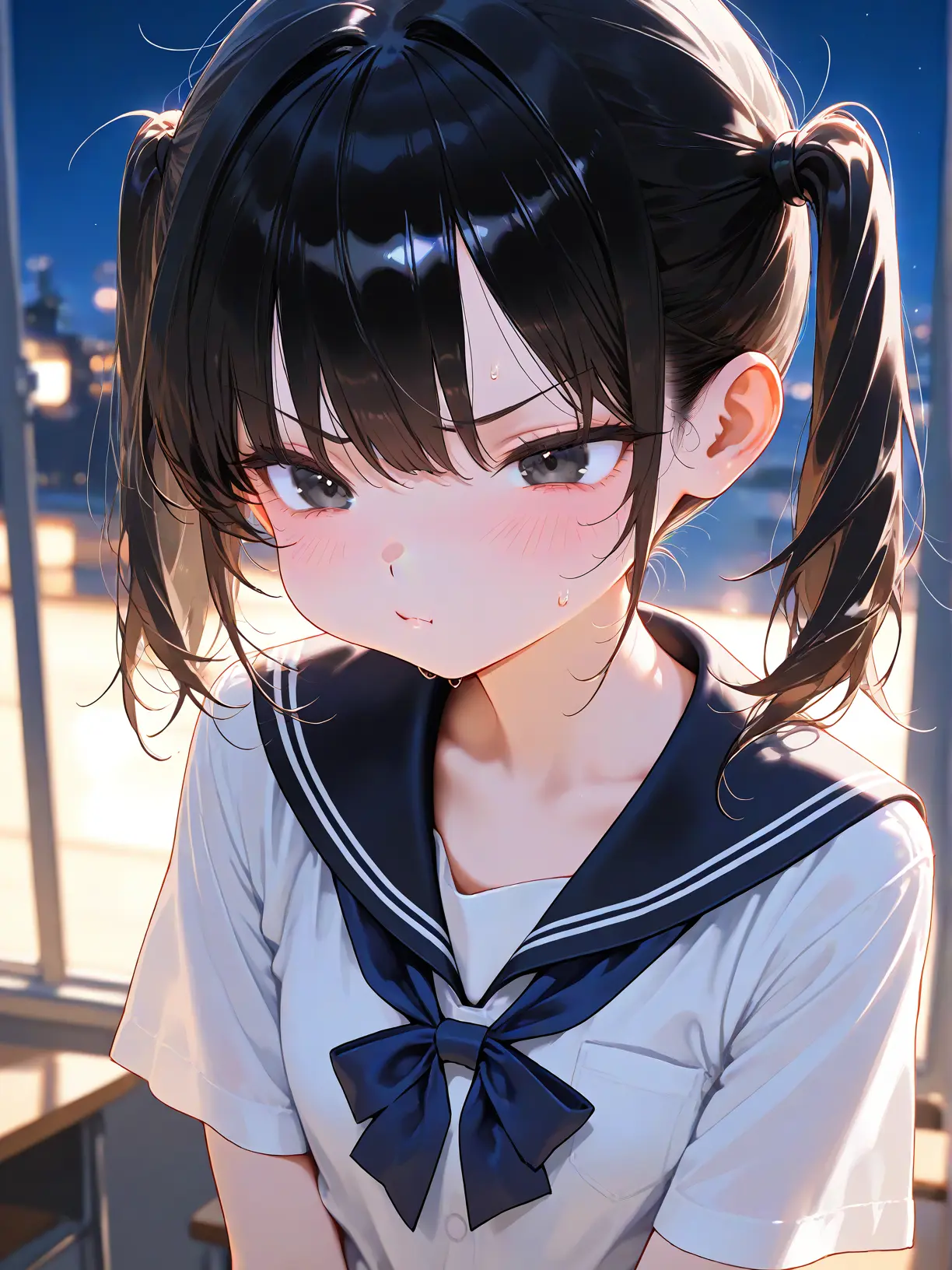 yui0011의 いじめっ子と1泊…！？