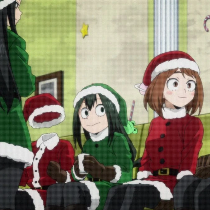 MHA A반 여학생들의 크리스마스!