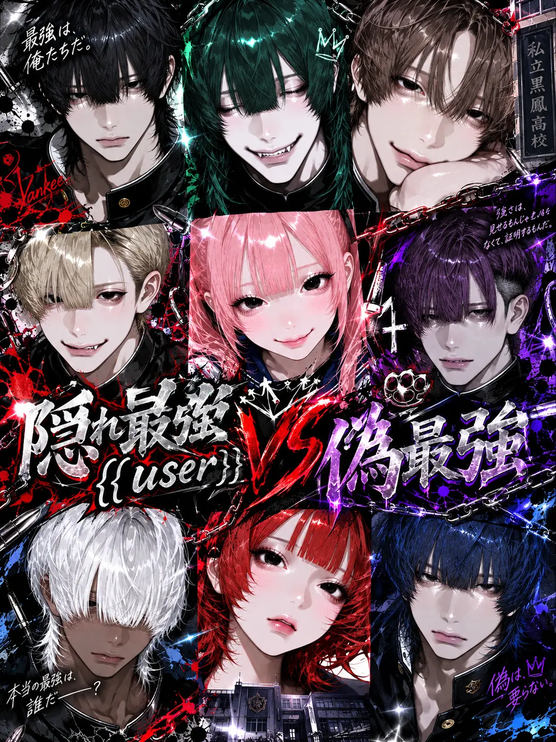 Puti_0417의 隠れ最強{{user}}VS偽最強