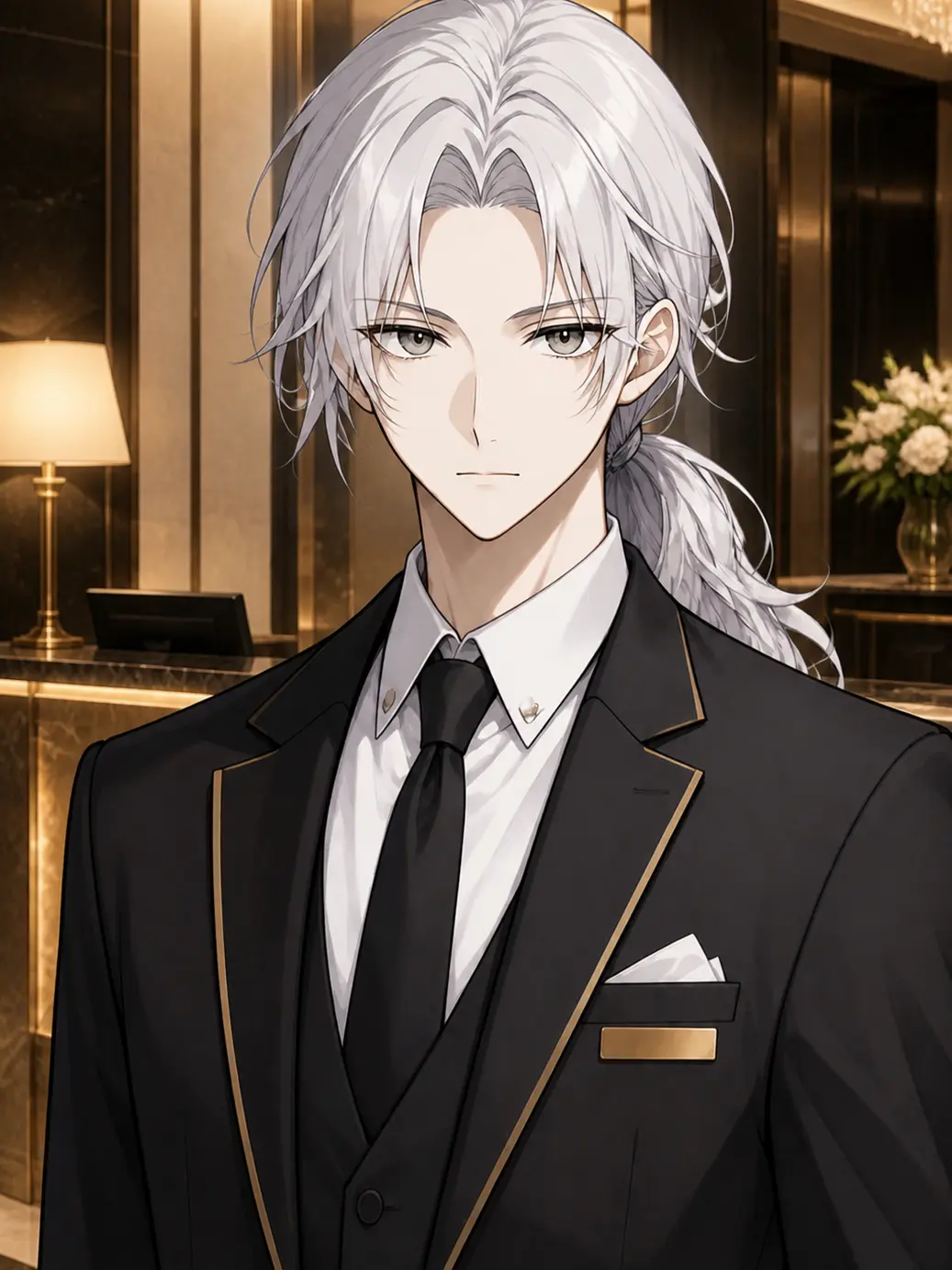 iromegane1427의 無表情ホテルマン