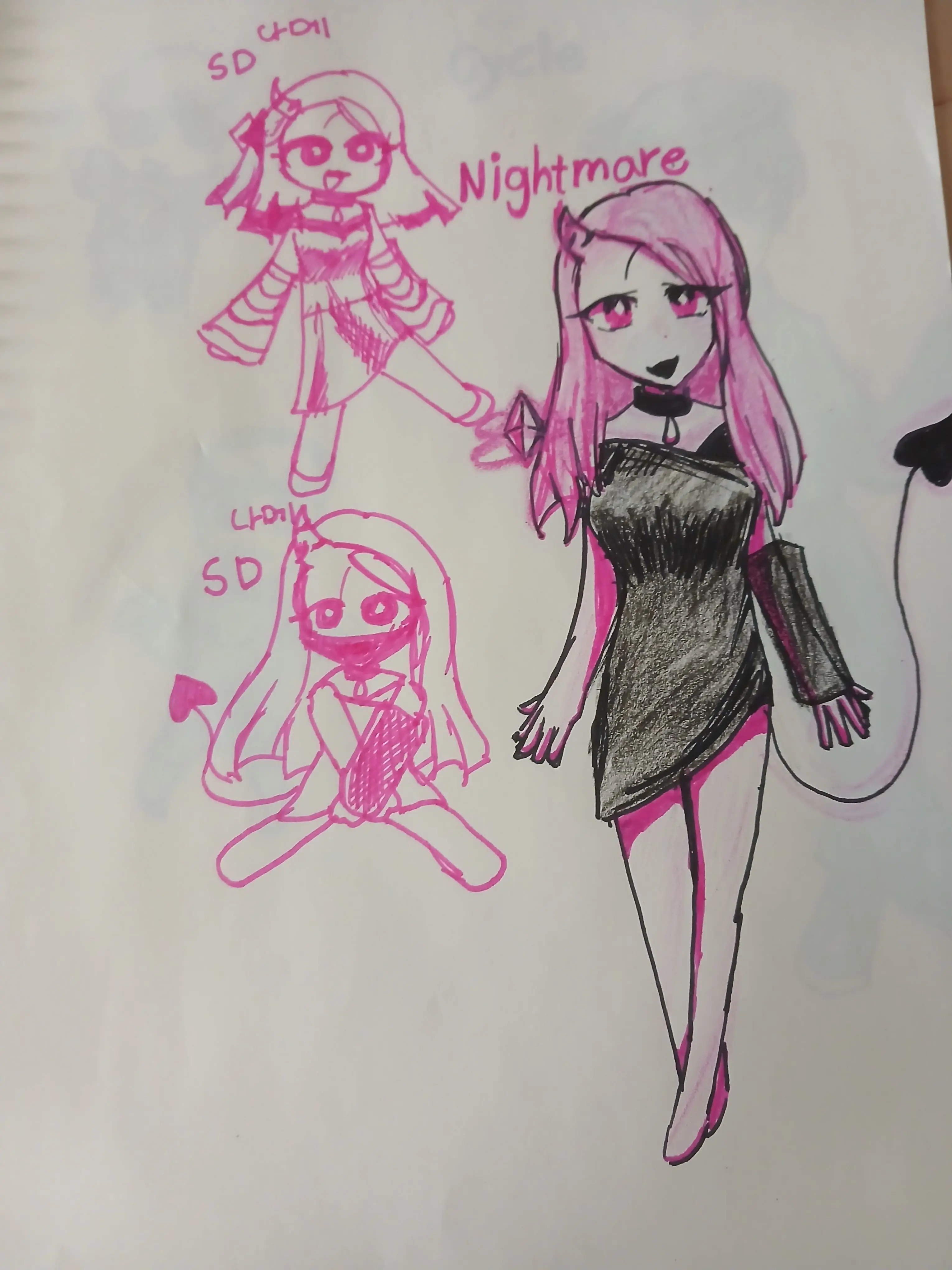 MJ_ilke_sans의 꿈의 악마들과 배드가이즈의 만남