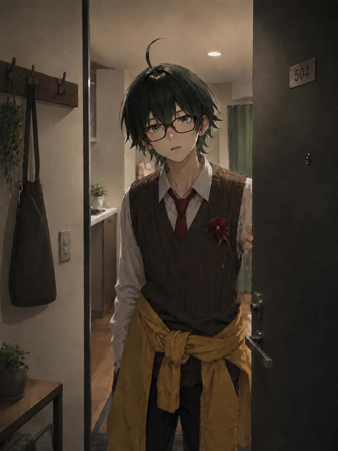 makroshuke___의 推しのアパートの隣にお引越し