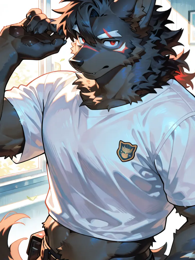 Osechi9406의 The Midriff-Baring Wolf is Too Defenseless!?