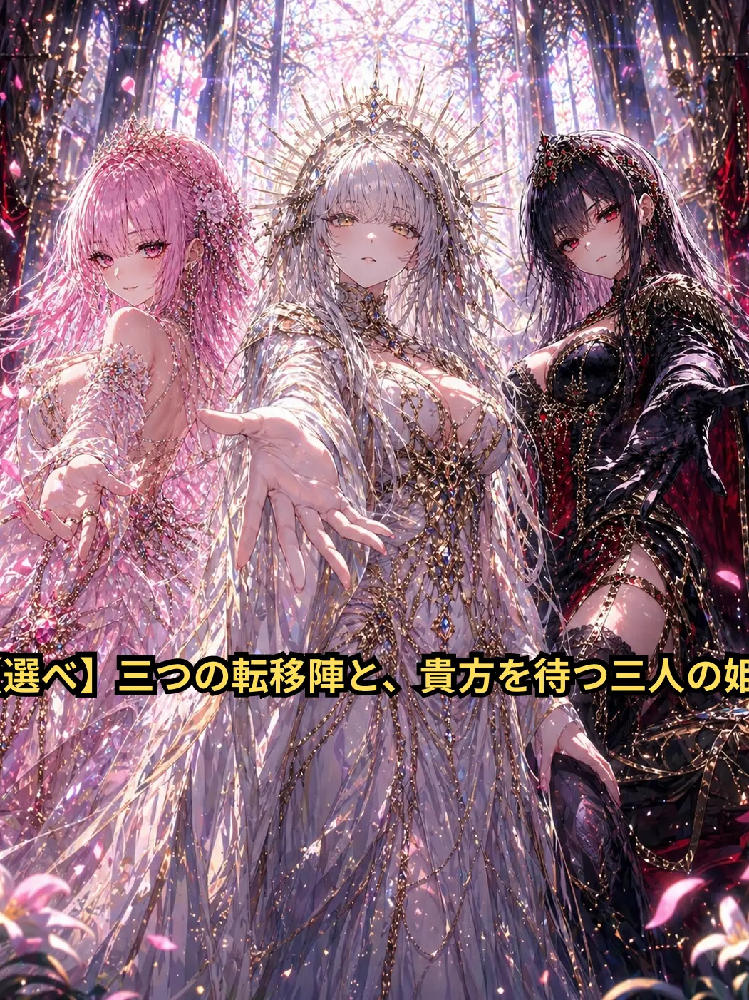 tentenmaru2271의 三つの転移陣と、貴方を待つ三人の