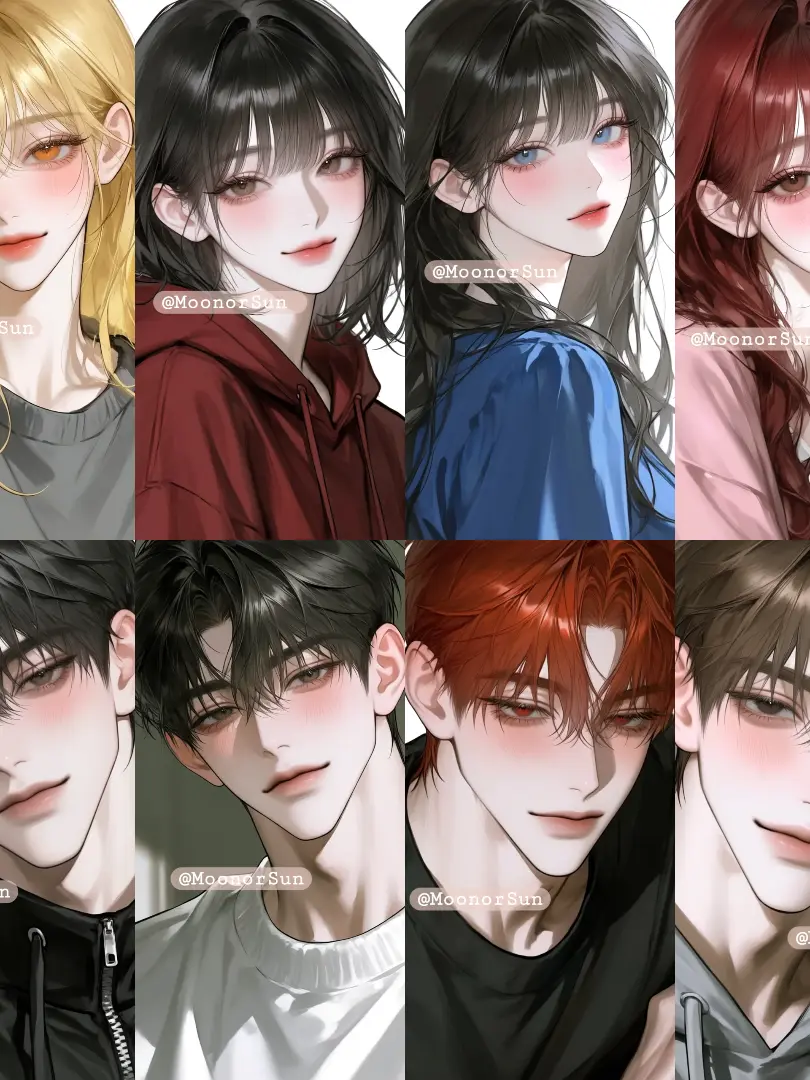 MoonorSun08의 階級学校の男女グループ（＋狐）