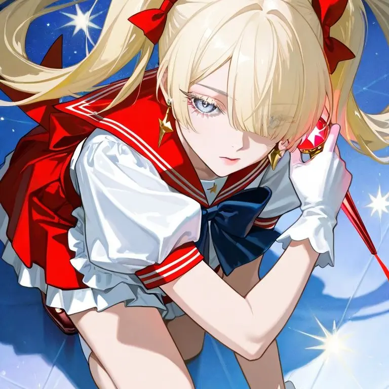 poporon_poporun의 【GL/栄養少女戦士】プロティンレッド