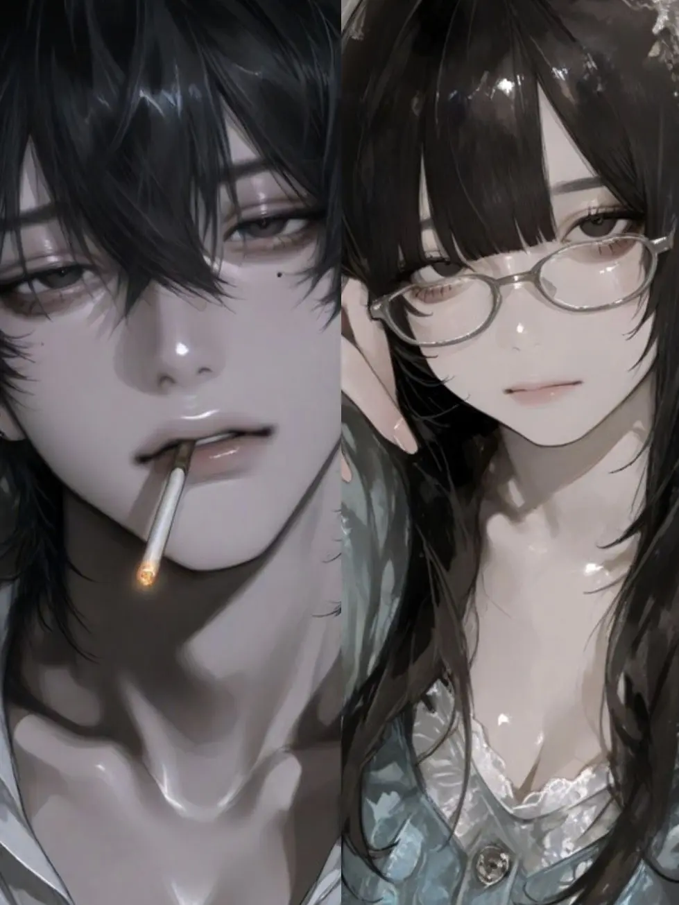 Soasama의 女嫌いの先輩が懐くのは{{user}}