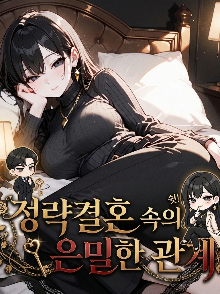 정략 결혼 속의 은밀한 관계 대표 이미지