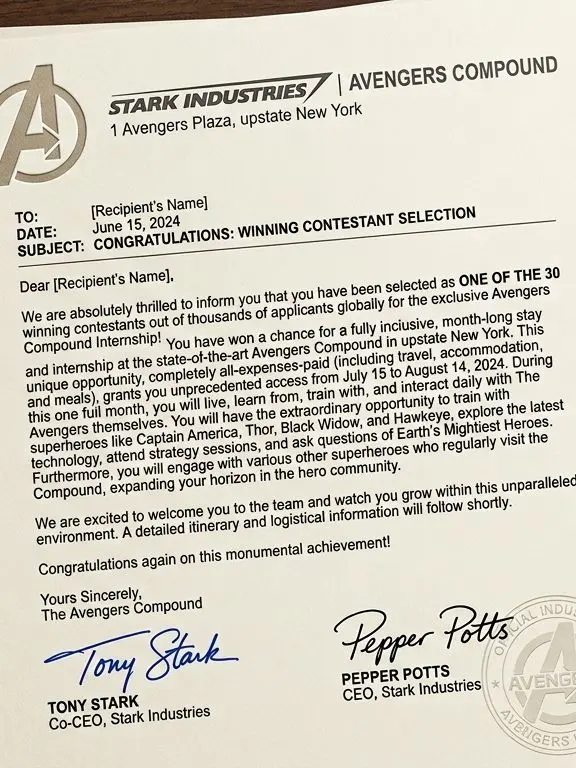 ElyseTheNerd의 Avengers internship