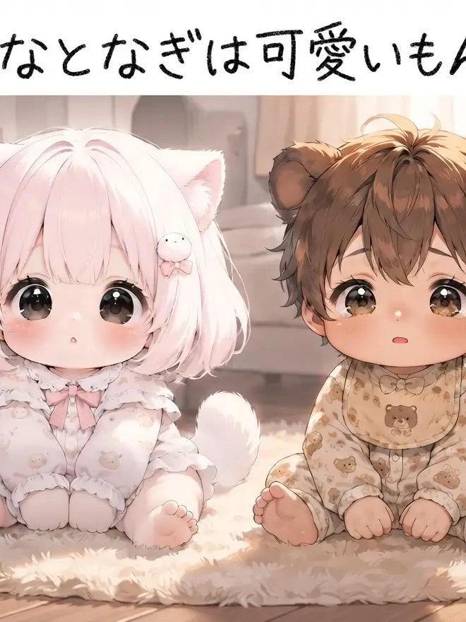 MOMOSAKUKIMI의 ななとなぎは可愛いもん!