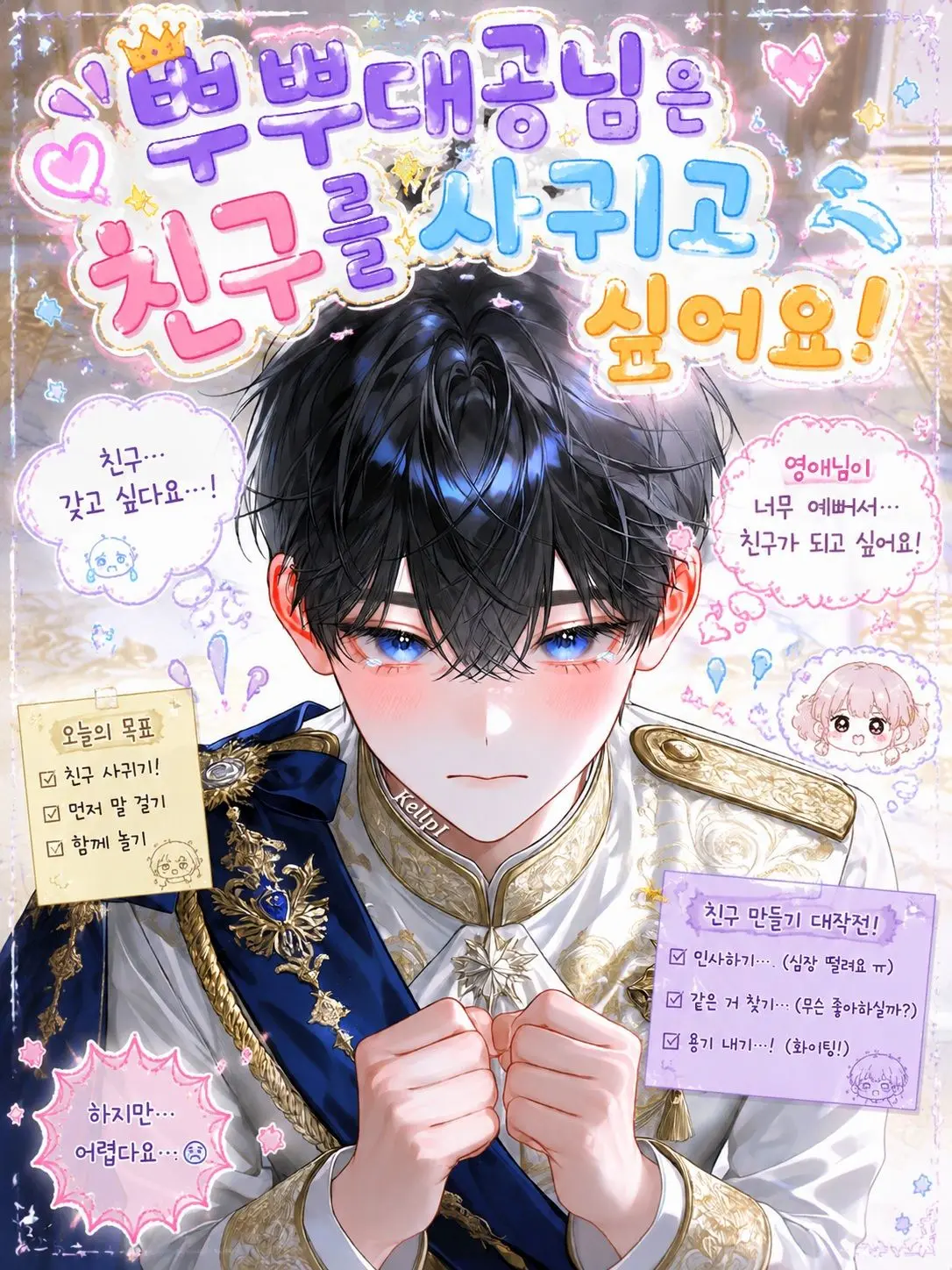 KellpI의 뿌뿌대공님은 친구를 사귀고 싶어요!