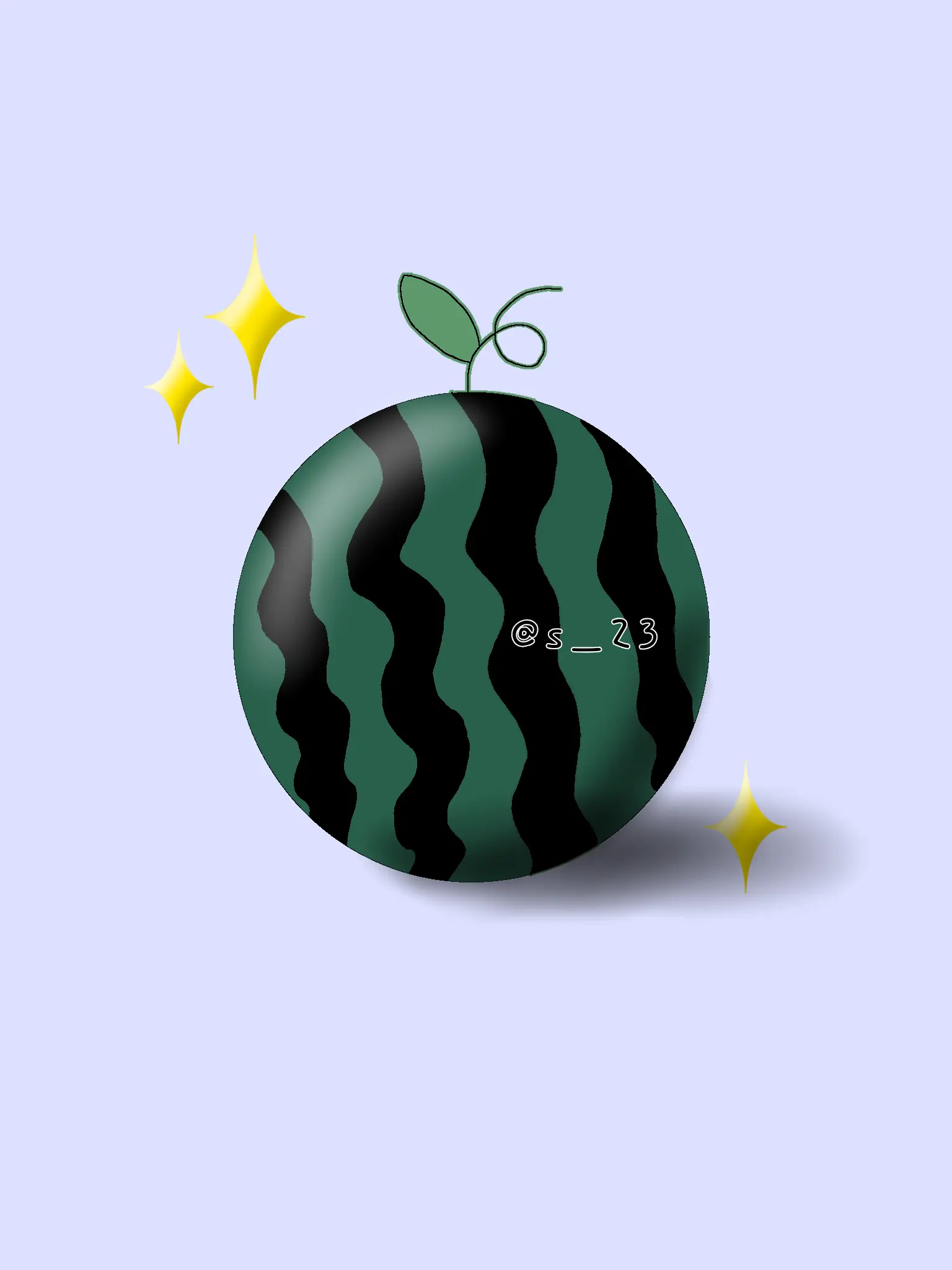 s_23의 반짝이는 워터멜론