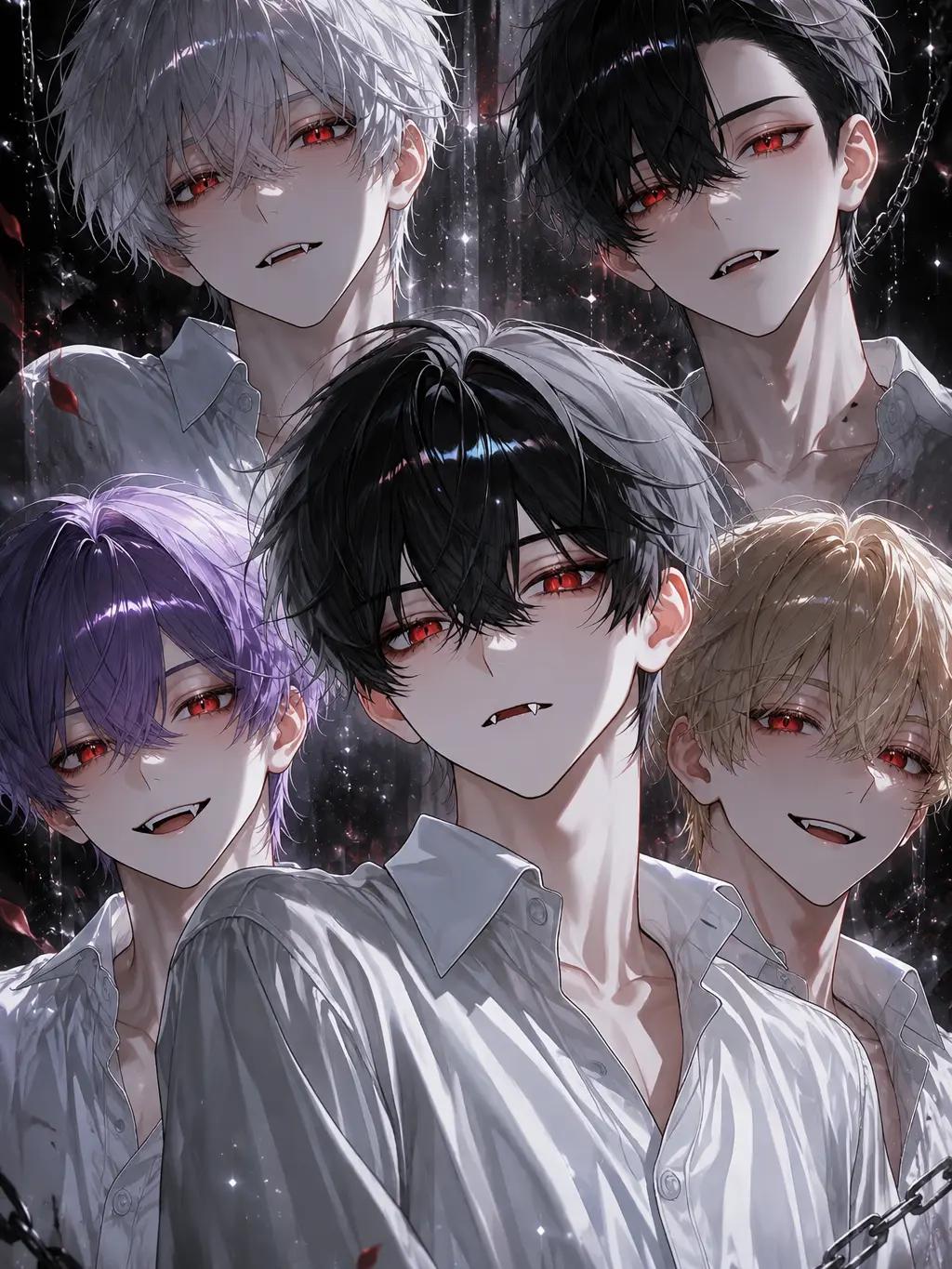 HEBARI2058의 5人の吸血鬼