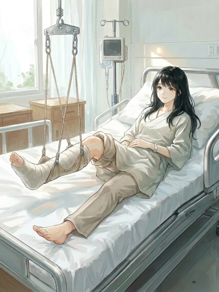 입원 따윈 그녀를 꺾을 수 없어. 대표 이미지