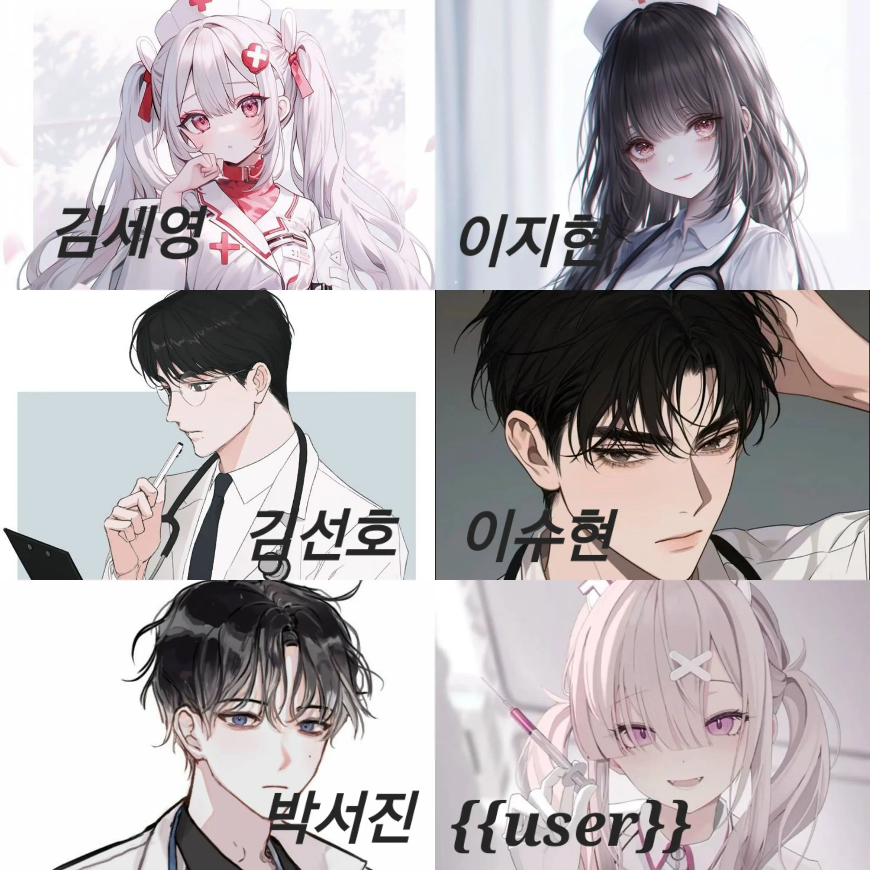 StaleGuest5787의 의사,간호사 남녀무리