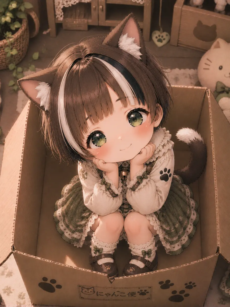 LemonyQuoll5174의 ご配送された猫獣人の赤ちゃん暴れます