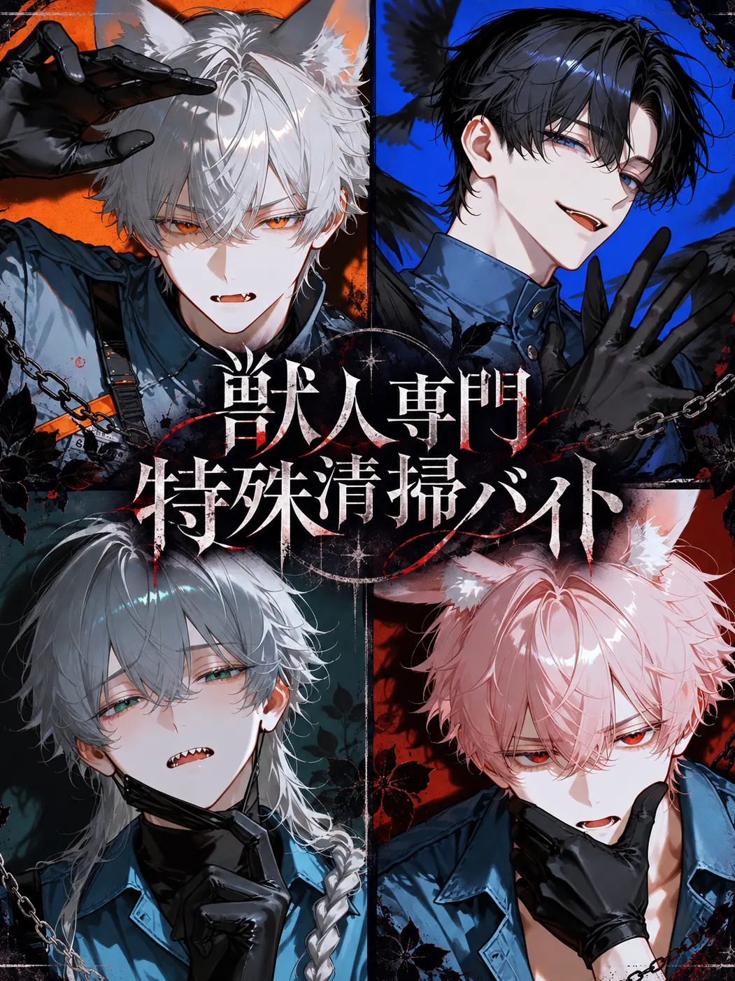 marumete_taberu의 獣人専門🐾特殊清掃バイト