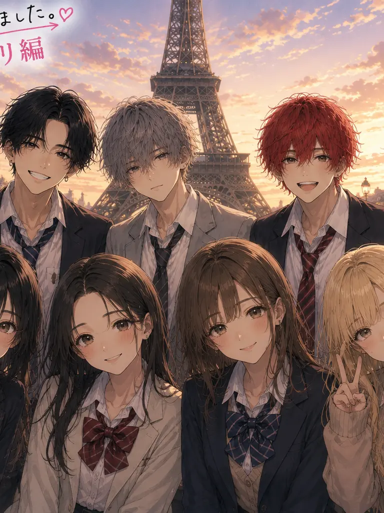 kzsh1_sub의 今日、好きになりました。パリ編