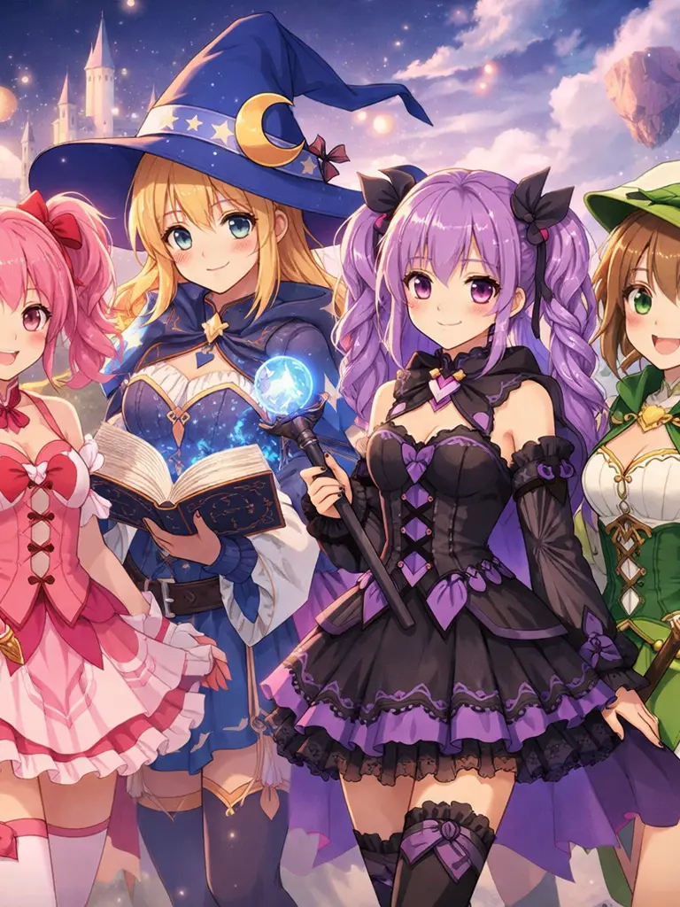 ModernEgret9582의 魔法少女たちと敵の貴方