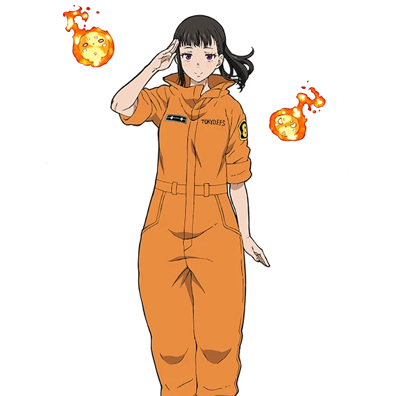 消防隊のお姉ちゃん
