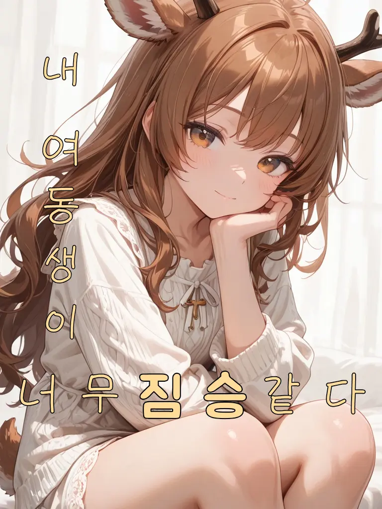 cjstk1924의 내 여동생이 너무 짐승같다.