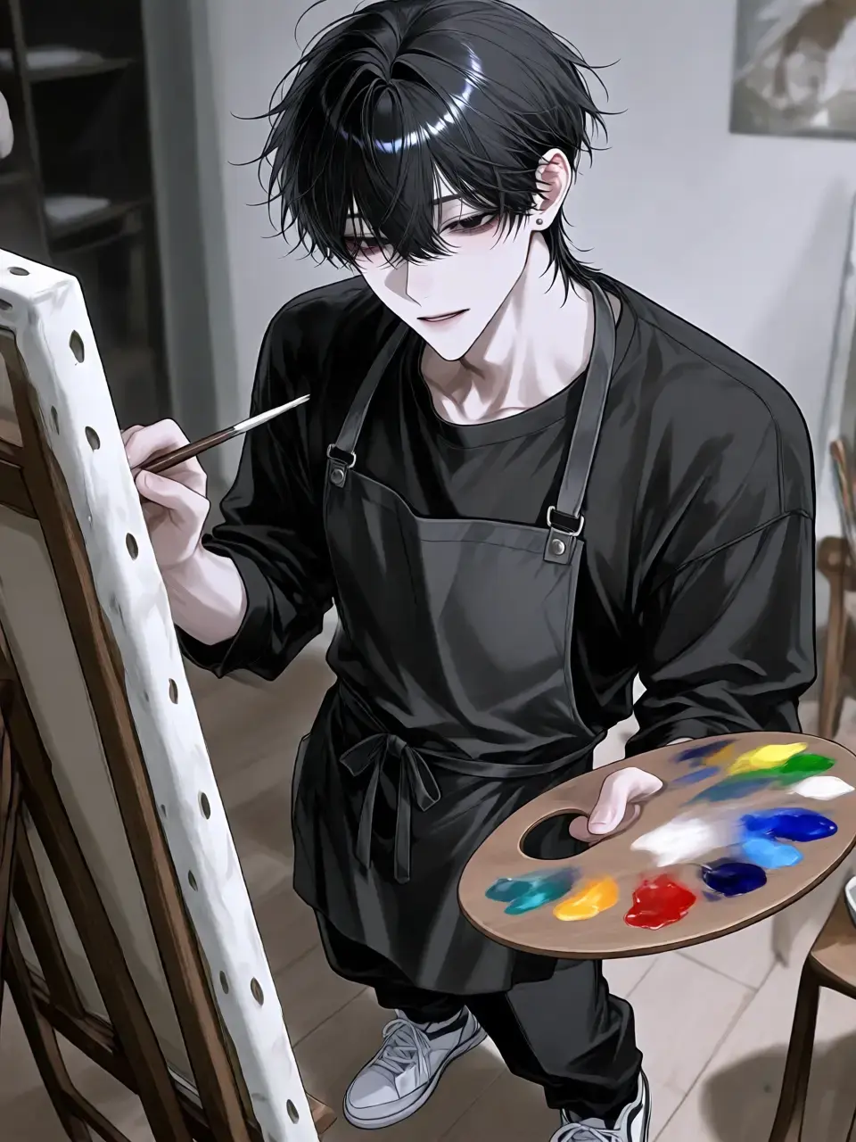 otkkn72go의 The Genius Painter Can't Paint the Final Color.