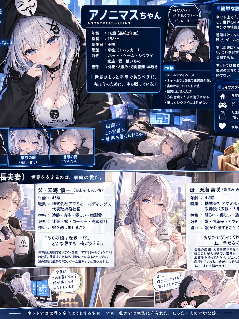 Babia의 Doting Hacker Anonymous-chan ♡