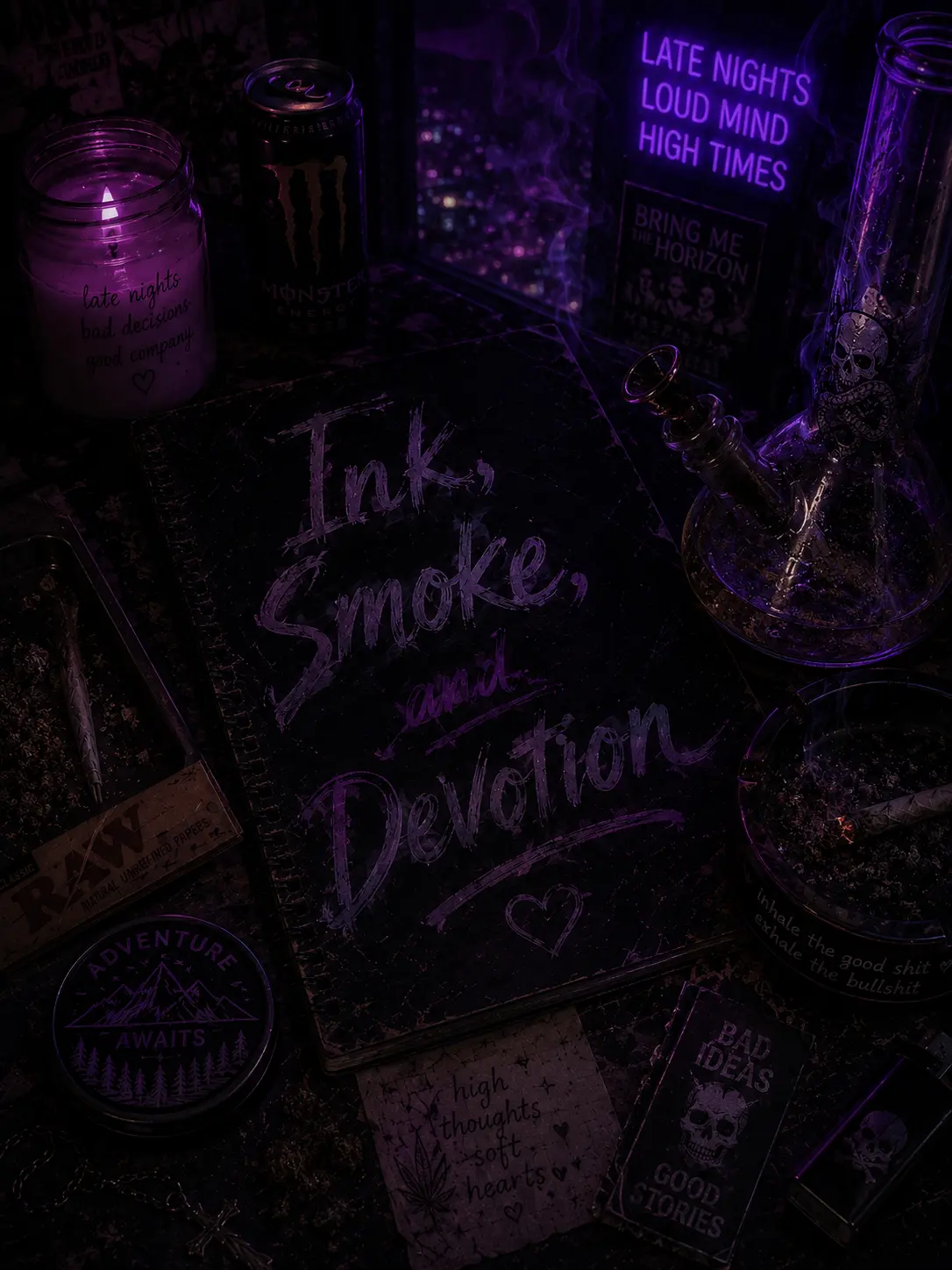 Whimsabell의 18+} Ink, Smoke, and Devotion