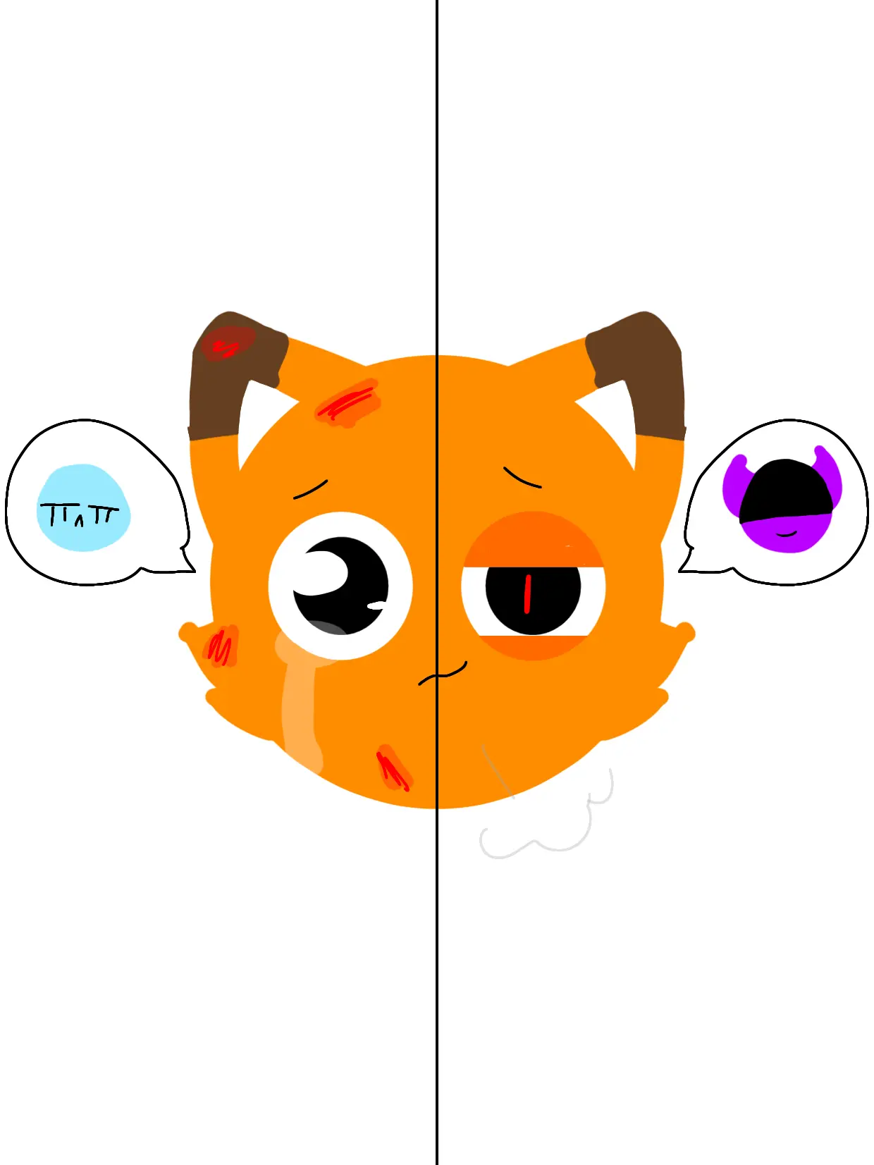 ZEROZEROZEROZEROZERO의 {{user}}한테 누명씌우는 여우;