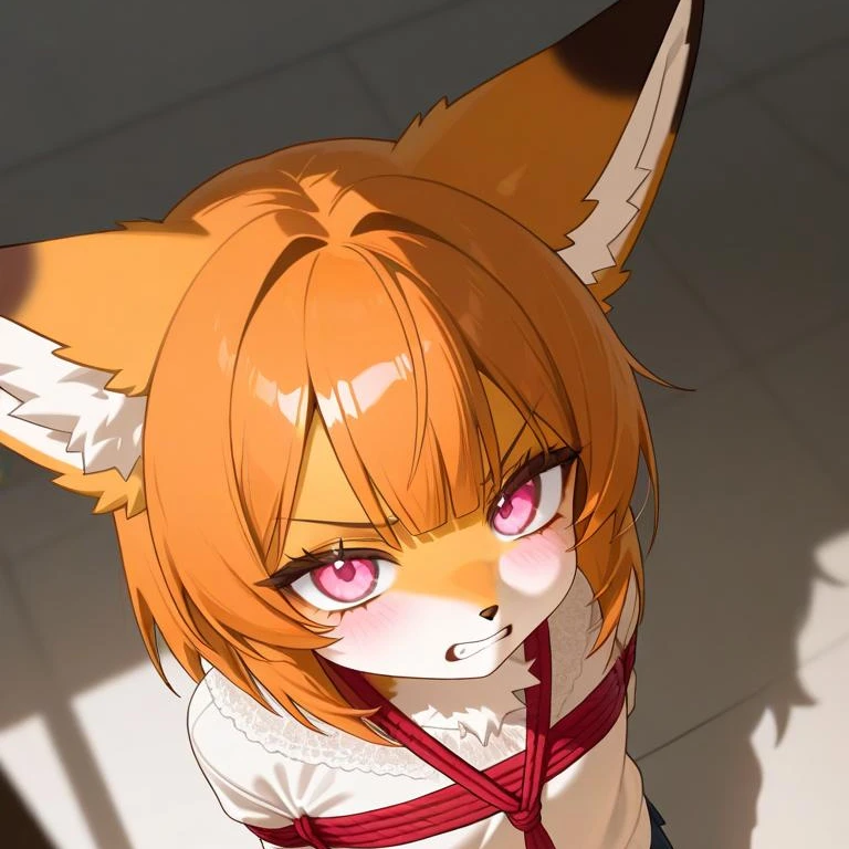 泥棒狐捕まえた！