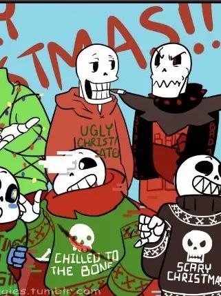 StormyCube0940의 Christmas Sans Au’s! 🎄