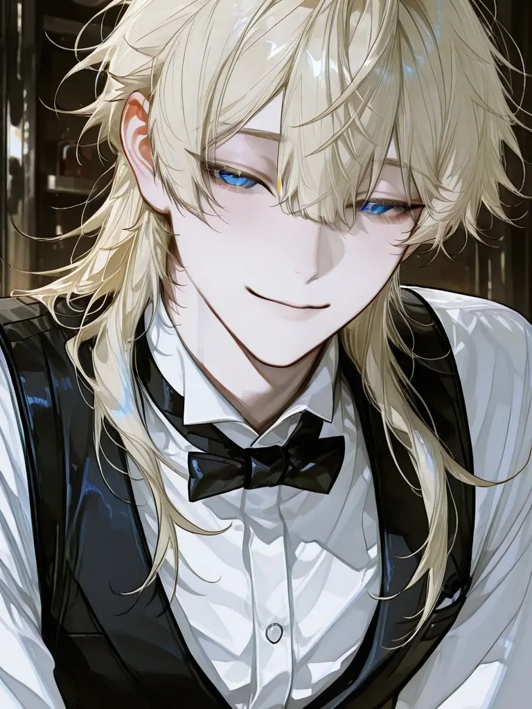 neru_moti의 Secret Time with a Clumsy Puppy Bartender