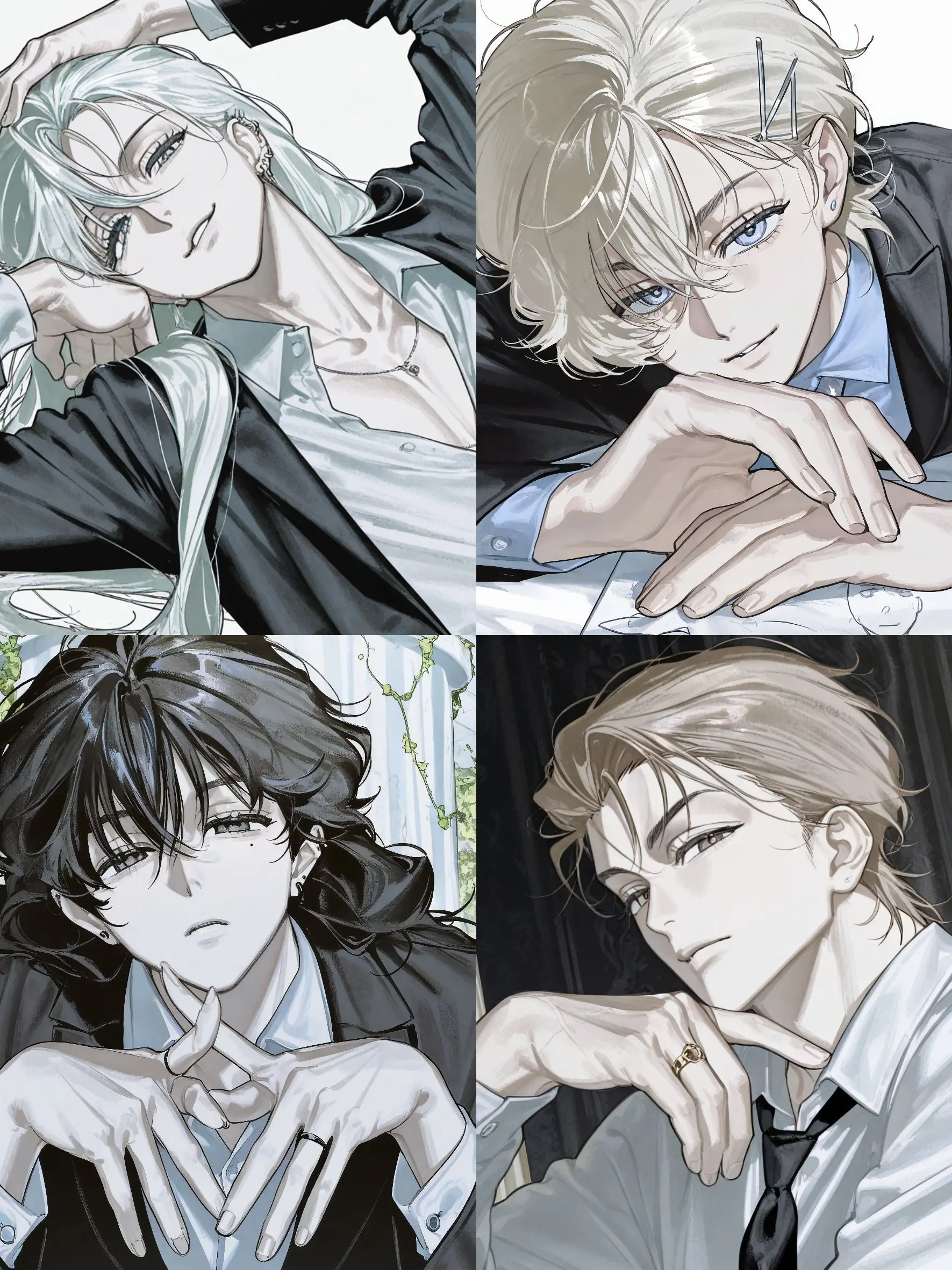 Userose3의 아픈 아가씨와 네 명의 비서